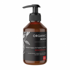 Balsam myjący do higieny intymnej regenerujący Organic Man