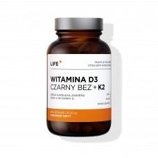 Witamina D3 + K2 - Czarny bez - Kompleksowe wsparcie odporności