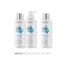 Zestaw nawilżający Balsam myjący do włosów, Odżywka + Balsam myjący do ciała GRATIS