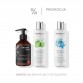 Zestaw Balsamy myjące do włosów regenerujący, Organic Man + nawilżający GRATIS