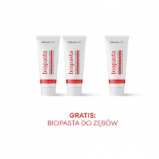 Zestaw Biopasta - Naturalna pasta do zębów, bez fluoru 2+1 GRATIS