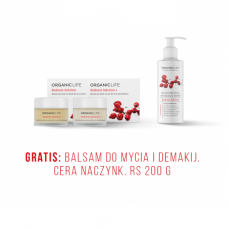 Zestaw Cera naczynkowa - Krem na dzień, Krem na noc + Balsam do demakijażu GRATIS