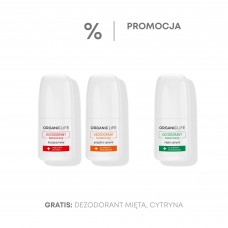 Zestaw Dezodoranty botaniczne, bez aluminium 2+1 GRATIS