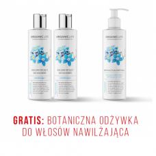 Zestaw 2xBalsam myjący do włosów nawilżający + Odżywka nawilżająca GRATIS