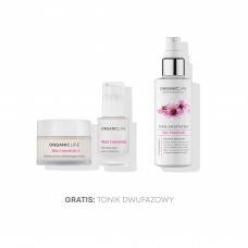 Zestaw Odmładzający - Serum pod oczy, Krem na noc + Tonik dwufazowy GRATIS