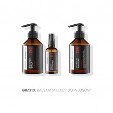 Zestaw Organic Man regenerujący Serum do twarzy, Balsam myjący do ciała + Balsam myjący do włosów GRATIS