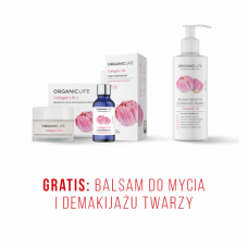 Zestaw przeciwzmarszczkowy Krem na noc, Serum w płynie + Balsam do mycia i demakijażu twarzy GRATIS